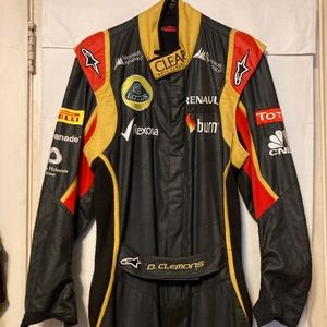 Formula One Lotus Renault Team Pit Crew Suit